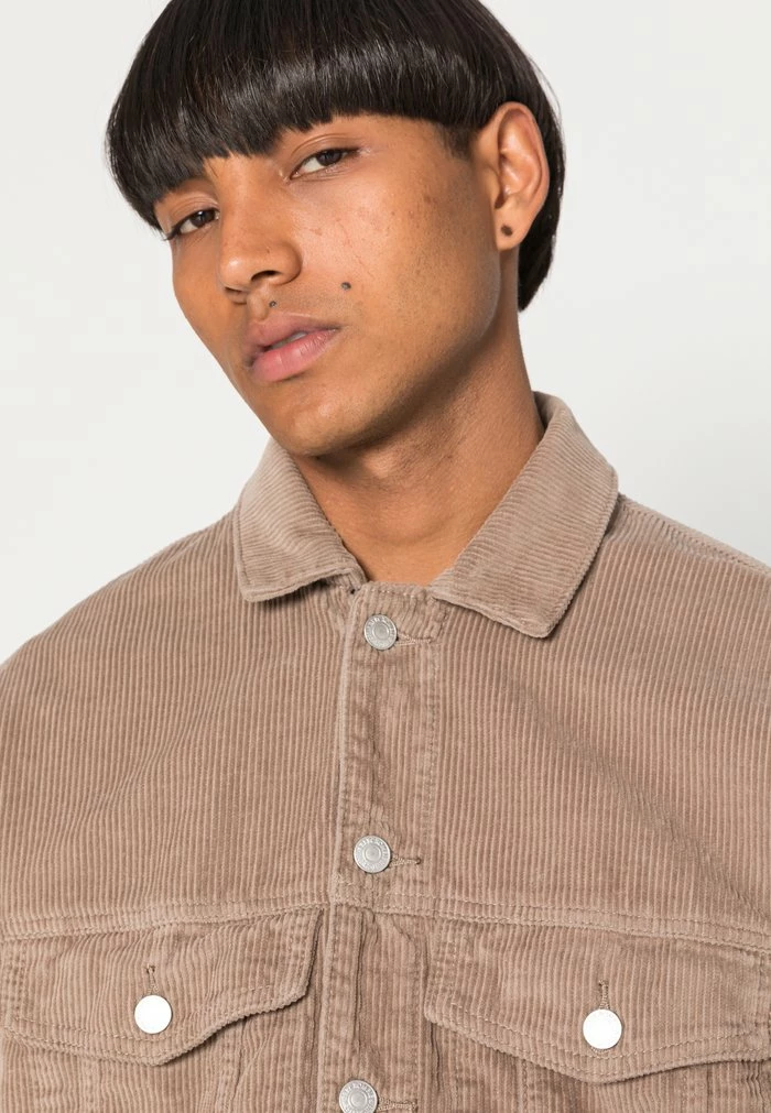 Abercrombie & Fitch FALL TRUCKER - Summer Jacket - Brown 5 Abercrombie & Fitch FALL TRUCKER - Summer Jacket - Brown - Image 5