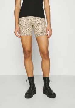 Abercrombie & Fitch BIKE LIGHT LEOPARD - Shorts - Camel