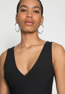 Abercrombie & Fitch CHASE PARTY PLUNGE NECK MIDI DRESS - Cocktail Dress / Party Dress - Black -Abercrombie & Fitch Shop ced12a0516d741fe9351c097af44f5fa