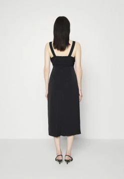 Abercrombie & Fitch CINCH NECK SLIP - Cocktail Dress / Party Dress - Black -Abercrombie & Fitch Shop cefb3afbada84f008a8215b3ef24f4ca