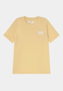 Abercrombie & Fitch TECH CORE LOGO - Print T-shirt - Yellow
