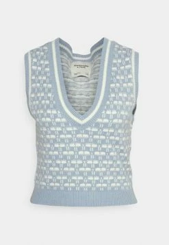 Abercrombie & Fitch Jumper - Blue Fog -Abercrombie & Fitch Shop d1885dfd23d54efb9fe5decf11a319ff