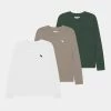 Abercrombie & Fitch 3 PACK - Long Sleeved Top - Multi-coloured