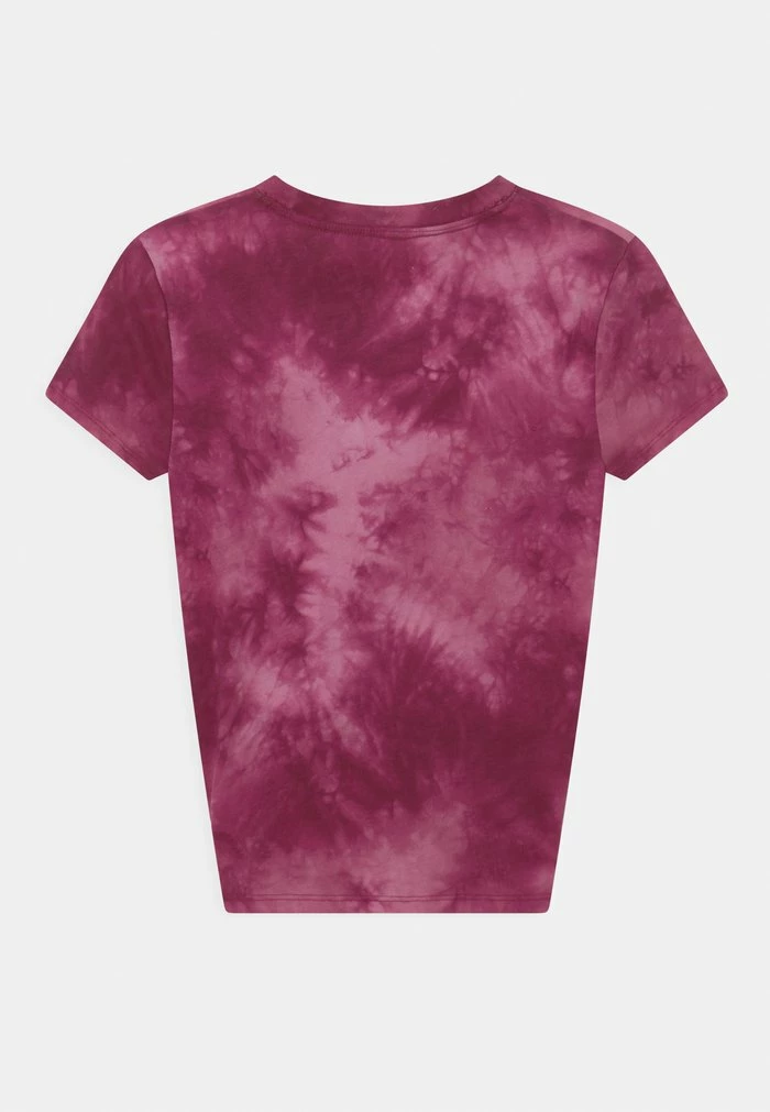 Abercrombie & Fitch KNOT FRONT POCKET - Print T-shirt - Purple 2 Abercrombie & Fitch KNOT FRONT POCKET - Print T-shirt - Purple - Image 2