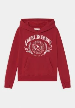 Abercrombie & Fitch LOGO - Sweatshirt - Red