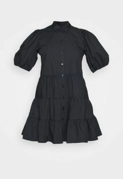 Abercrombie & Fitch PUFF SLEEVE SHIRTDRESS UPDATE - Shirt Dress - Black -Abercrombie & Fitch Shop d29ea13faaeb427c934d1ffc02beb060