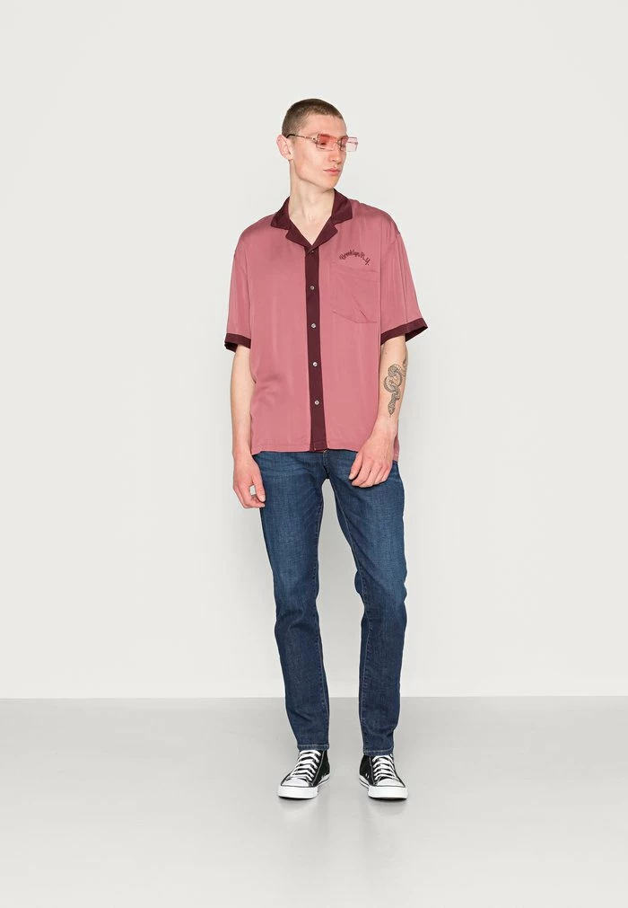 Abercrombie & Fitch BOWLING SHIRT - Shirt - Burgundy 2 Abercrombie & Fitch BOWLING SHIRT - Shirt - Burgundy - Image 2