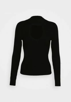 Abercrombie & Fitch CHASE CUTOUT - Jumper - Black -Abercrombie & Fitch Shop d55349226c404dd9938e018bc4e4e8c6