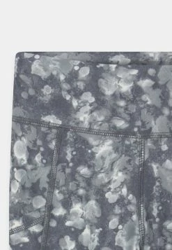 Abercrombie & Fitch ACTIVE - Leggings - Trousers - Grey/white -Abercrombie & Fitch Shop d59ebceea77147bfb6bad01dc4e085b6