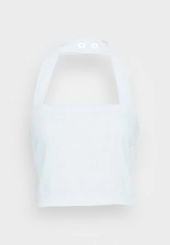 Abercrombie & Fitch UNIVERSAL HALTER - Top - Blue Heather -Abercrombie & Fitch Shop d5c8ede002d74dd687d31773ec3c4b40