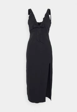 Abercrombie & Fitch CINCH NECK SLIP - Cocktail Dress / Party Dress - Black -Abercrombie & Fitch Shop d70ee869d3d5452384dfa5ef4a7fc9bd