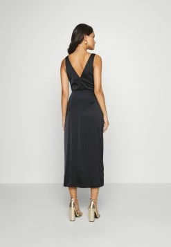 Abercrombie & Fitch CINCH FRONT DRAPY SKIRT MIDI - Cocktail Dress / Party Dress - Black Beauty -Abercrombie & Fitch Shop d7b15fb050ae49bdb3dbbcac8a228cd7