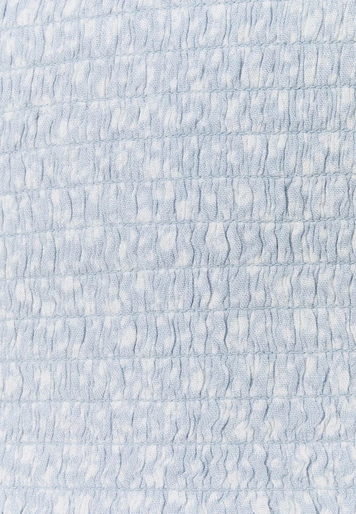 Abercrombie & Fitch CINCH VNECK FLUTTER - Blouse - Blue 3 Abercrombie & Fitch CINCH VNECK FLUTTER - Blouse - Blue - Image 3