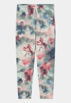 Abercrombie & Fitch CHAIN PANTS - Tracksuit Bottoms - Multi-coloured