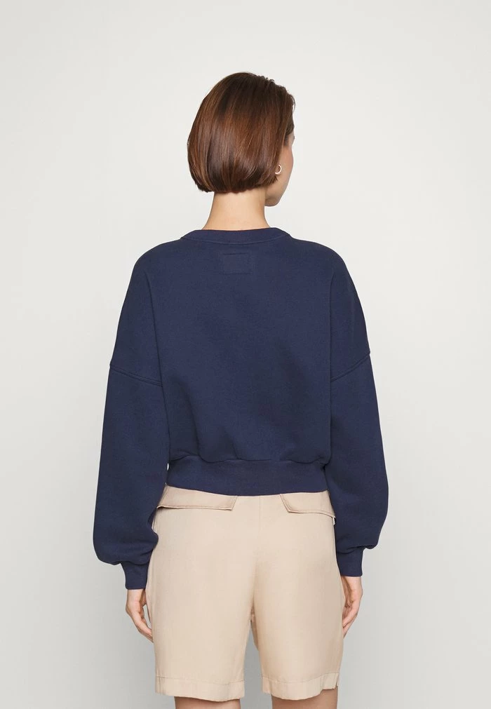 Abercrombie & Fitch MINI SUNDAY CREW - Sweatshirt - Navy 3 Abercrombie & Fitch MINI SUNDAY CREW - Sweatshirt - Navy - Image 3