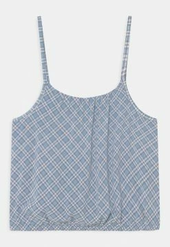 Abercrombie & Fitch CROSSBACK CAMI - Top - Blue