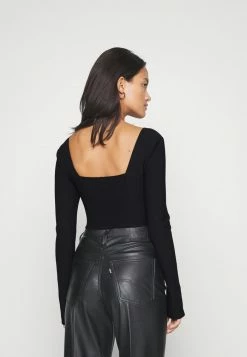 Abercrombie & Fitch Long Sleeved Top - Black -Abercrombie & Fitch Shop da2cb6acbaae4db1bc0c12a1dc6123d1