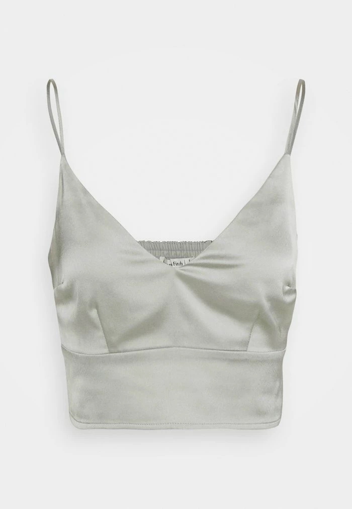 Abercrombie & Fitch CHASE BARE CINCH - Top - Puritan Grey Green 7 Abercrombie & Fitch CHASE BARE CINCH - Top - Puritan Grey Green - Image 7