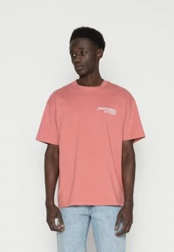 Abercrombie & Fitch BACK GEL LOGO - Print T-shirt - Dark Pink -Abercrombie & Fitch Shop db98ae60ce87431da623fcb4a3eb7e2c