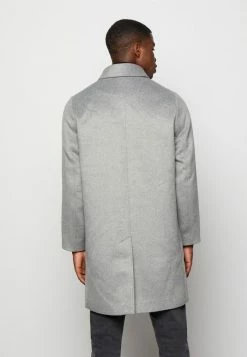 Abercrombie & Fitch SOLID - Short Coat - Textural Grey -Abercrombie & Fitch Shop dbacbc711fbb4bc6acd4f3e5d40f1d4a