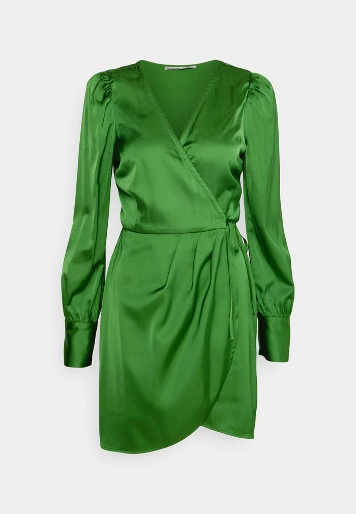 Abercrombie & Fitch WRAP DRESS - Cocktail Dress / Party Dress - Artichoke 5 Abercrombie & Fitch WRAP DRESS - Cocktail Dress / Party Dress - Artichoke - Image 5