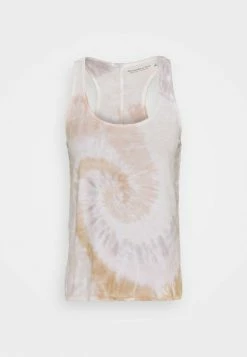 Abercrombie & Fitch BARE KNOTTED TANK WASH - Top - Pink Wash