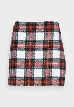 Abercrombie & Fitch PLAID - Mini Skirt - Red Plaid -Abercrombie & Fitch Shop e111fc8de1a34898bc7522b345201da0
