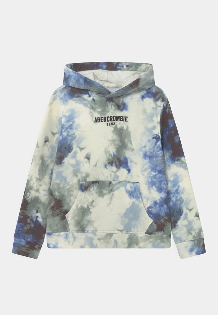 Abercrombie & Fitch OVERSIZED PATTERN - Sweatshirt - Blue Wash Effect 1 Abercrombie & Fitch OVERSIZED PATTERN - Sweatshirt - Blue Wash Effect