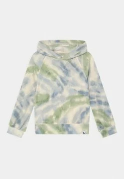 Abercrombie & Fitch COZY CREW PATTERN - Fleece Jumper - Cream