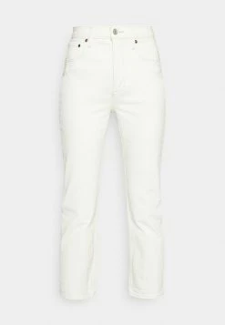 Abercrombie & Fitch Straight Leg Jeans - Ecru Clean -Abercrombie & Fitch Shop e4343b66705b4d4a92721f68c56cd333