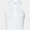 Abercrombie & Fitch TANK - Polo Shirt - Brilliant White