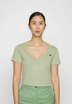 Abercrombie & Fitch WHOLESALE 5 PACK - Basic T-shirt - White/hot Chocolate/pink/seagrass/navy -Abercrombie & Fitch Shop e4503786918a45fdb678529cd94c2ddb