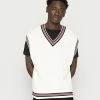 Abercrombie & Fitch Jumper - White Cableknit