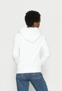 Abercrombie & Fitch HERITAGE LOGO POPOVER - Sweatshirt - White -Abercrombie & Fitch Shop e5ca6bd5412642f0b8272b59e3bec8b2