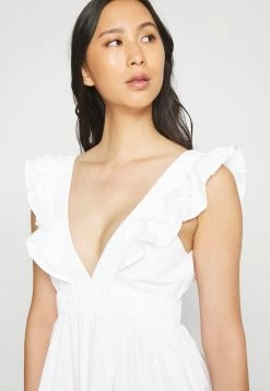 Abercrombie & Fitch EASY WAIST FASHION - Day Dress - White -Abercrombie & Fitch Shop e769252e373642198332dc711d45e76d