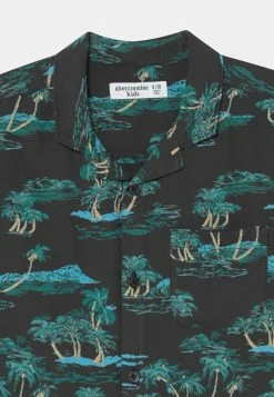 Abercrombie & Fitch TROPICAL RESORT - Shirt - Black -Abercrombie & Fitch Shop e7bdf1e7c14c4a00994cd21c37ab0c2d