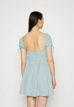 Abercrombie & Fitch PUFF TIE SLEEVE BABYDOLL MINI - Day Dress - Blue 9 Abercrombie & Fitch PUFF TIE SLEEVE BABYDOLL MINI - Day Dress - Blue -Abercrombie & Fitch Shop e7ff88f9d96842569c1e8426309f1ccf