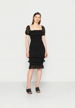 Abercrombie & Fitch BARE DRESS - Shift Dress - Black