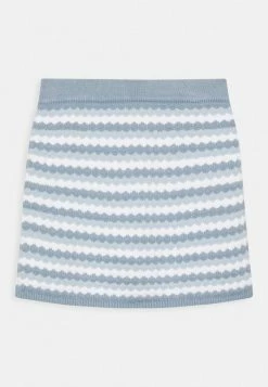 Abercrombie & Fitch CROCHET - Mini Skirt - Blue Crochet