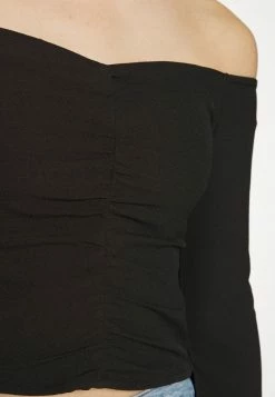 Abercrombie & Fitch CHASE SLIM PARTY - Blouse - Black -Abercrombie & Fitch Shop e942ab4cdba54612a8c1d036176cb38f