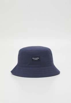 Abercrombie & Fitch BUCKET HAT SOLID UNISEX - Hat - Navy