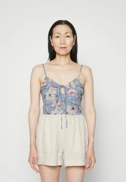 Abercrombie & Fitch BARE - Top - Blue