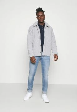 Abercrombie & Fitch CROSS CHEST TECH 3 PACK - Polo Shirt - Blue Heather/bering Sea/navy