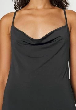 Abercrombie & Fitch COWL FRONT & BACK - Jersey Dress - Black -Abercrombie & Fitch Shop eae1459c9fcf4daaa4d0ad828d9b3580