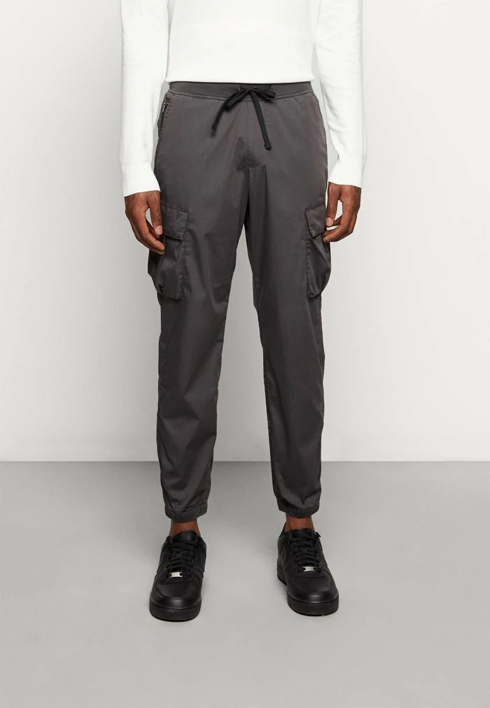 Abercrombie & Fitch ALL DAY - Cargo Trousers - Phantom 1 Abercrombie & Fitch ALL DAY - Cargo Trousers - Phantom