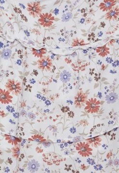 Abercrombie & Fitch WRAP SKORT - Mini Skirt - White Floral -Abercrombie & Fitch Shop ebf17dd0f3f248d0baac1bcec5d7b407