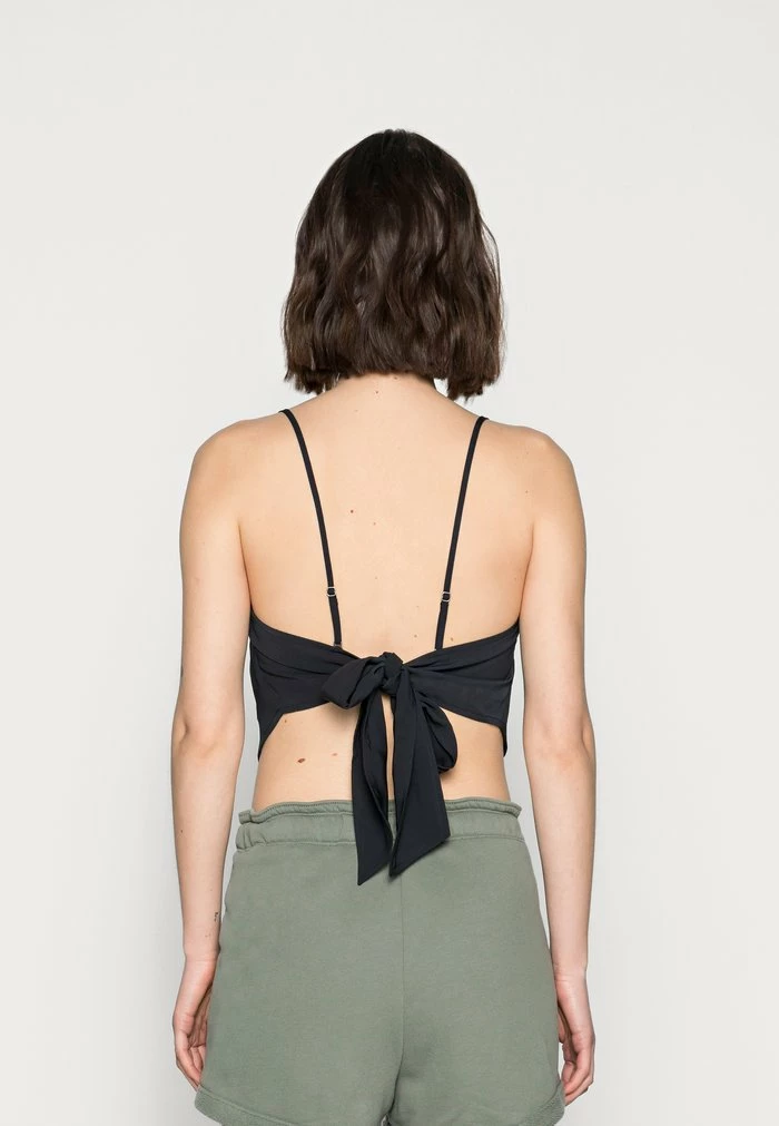 Abercrombie & Fitch Top - Black Solid 3 Abercrombie & Fitch Top - Black Solid - Image 3