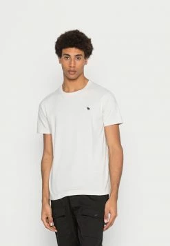 Abercrombie & Fitch ESSENTIAL 5er MULTIPACK NEUTRAL - Basic T-shirt - White/beige/heather/grey/black -Abercrombie & Fitch Shop efbe03d1d8c64d698bd2e3a3b1cdc79a