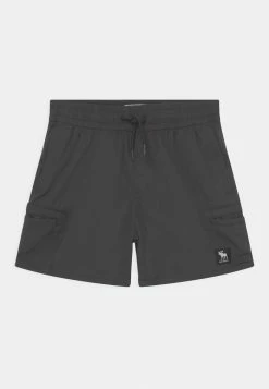 Abercrombie & Fitch UTILITY HYBRID - Swimming Shorts - Black