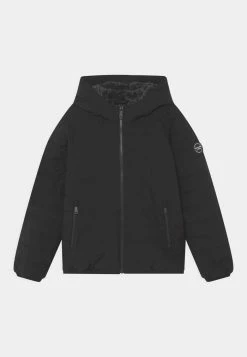Abercrombie & Fitch COZY PUFFER - Winter Jacket - Black